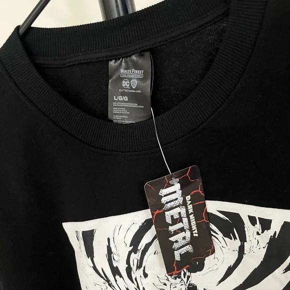 DC Black and White Graphic Sweatshirt - Picture 4 of 5